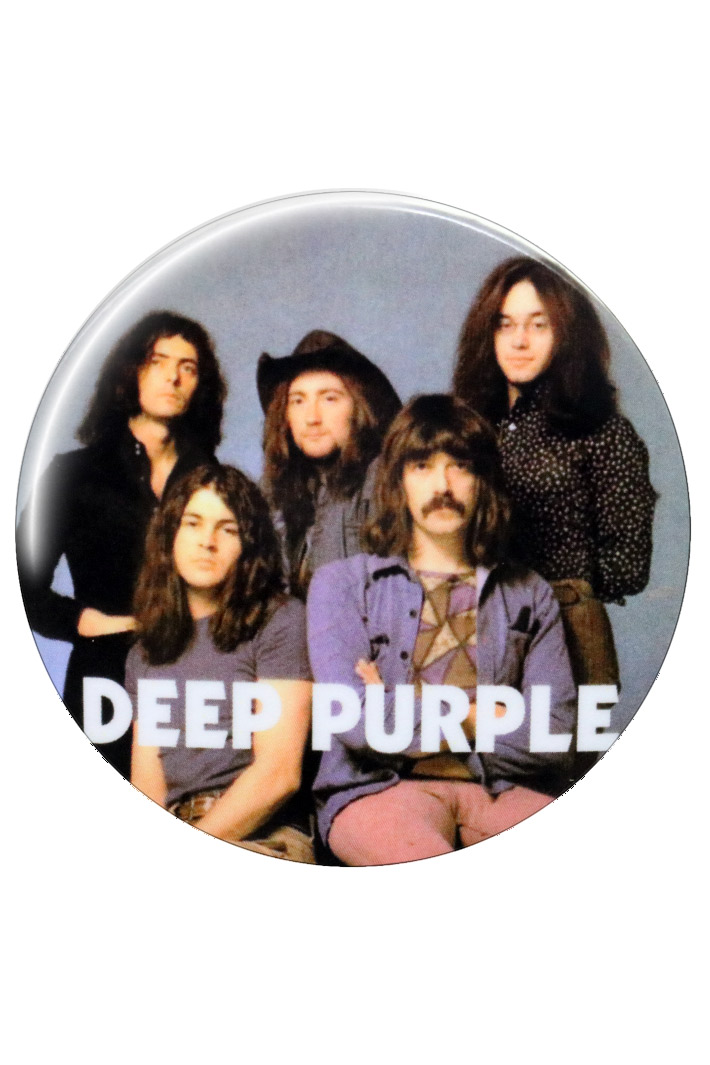 Значок RockMerch Deep Purple - фото 1 - rockbunker.ru