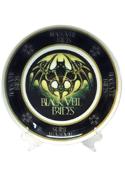 Блюдце RockMerch Black Veil Brides - фото 1 - rockbunker.ru