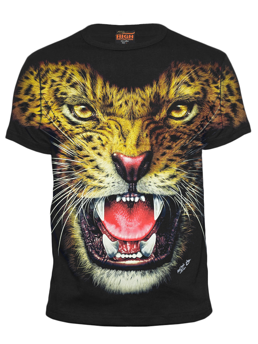 Футболка Rock Chang Леопард - фото 1 - rockbunker.ru