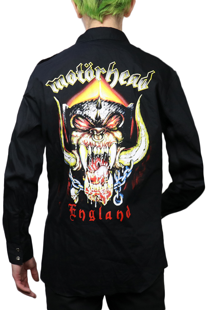 Рубашка Motorhead - фото 3 - rockbunker.ru