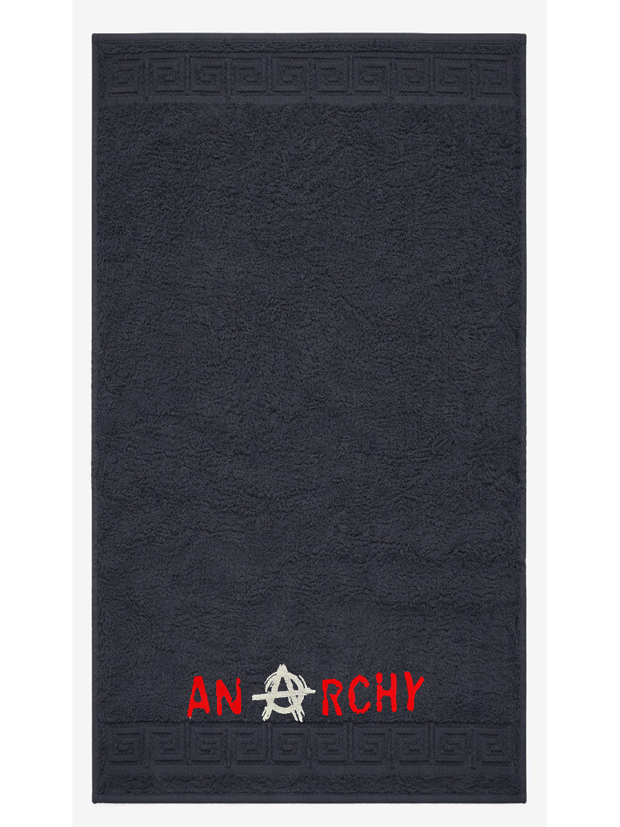 Полотенце Rock Merch Anarchy - фото 1 - rockbunker.ru