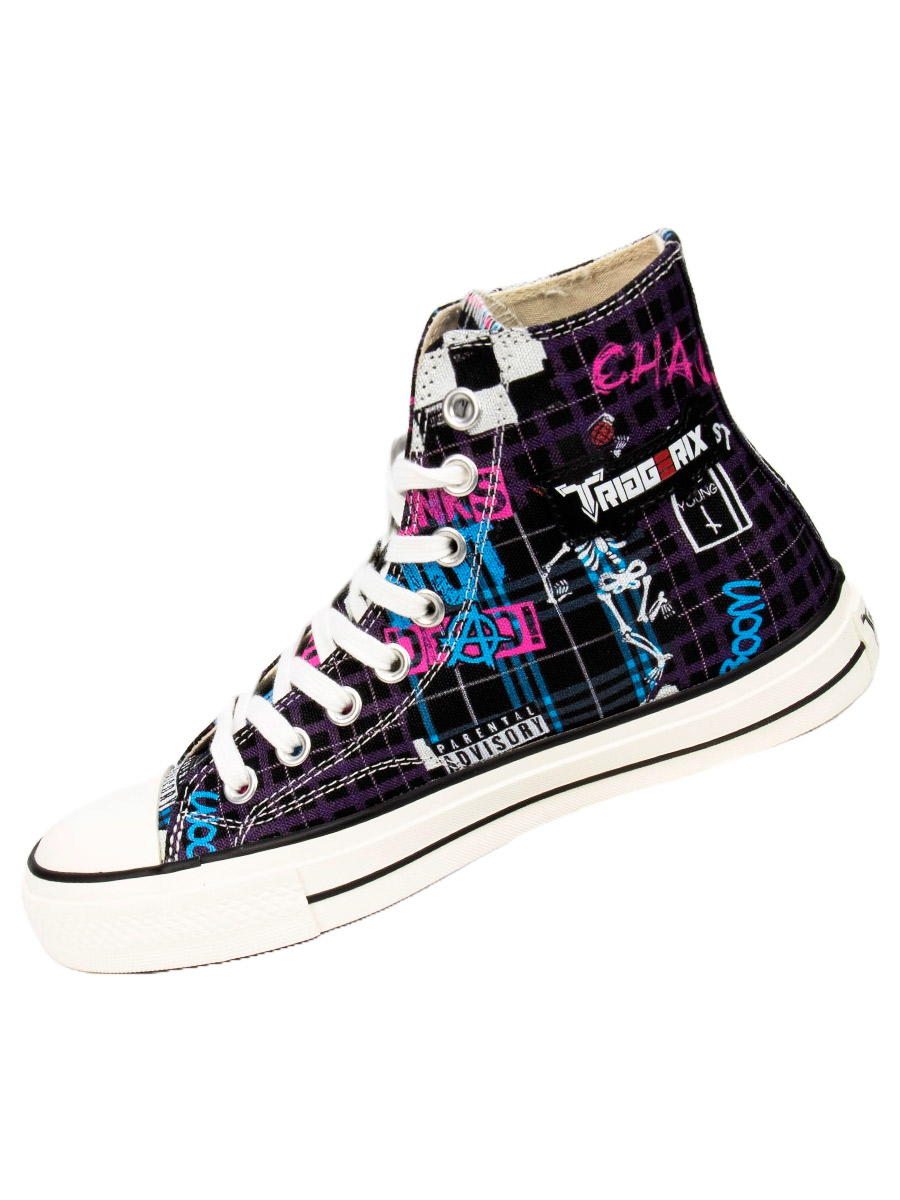 Кеды Triggerix 8 блоков Punk - фото 3 - rockbunker.ru