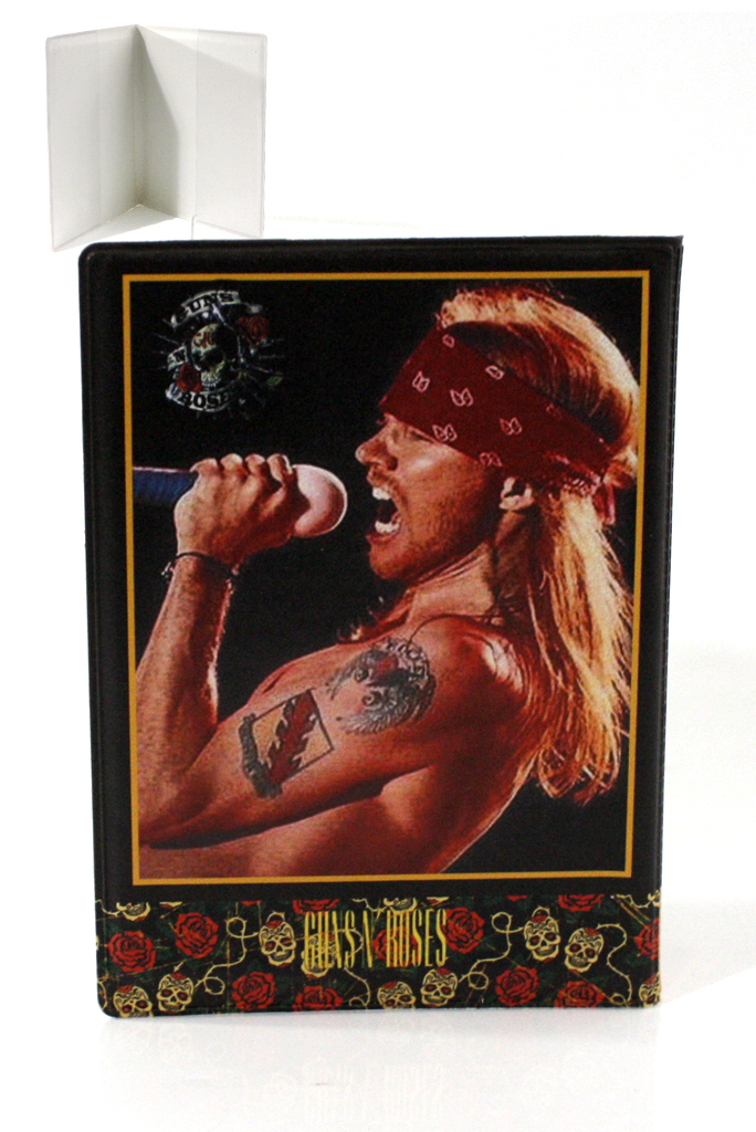 Обложка на паспорт RockMerch Guns n Roses - фото 2 - rockbunker.ru
