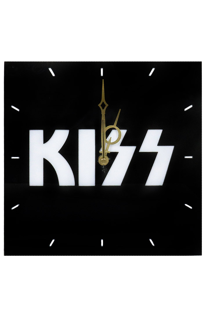 Часы настенные Kiss - фото 1 - rockbunker.ru