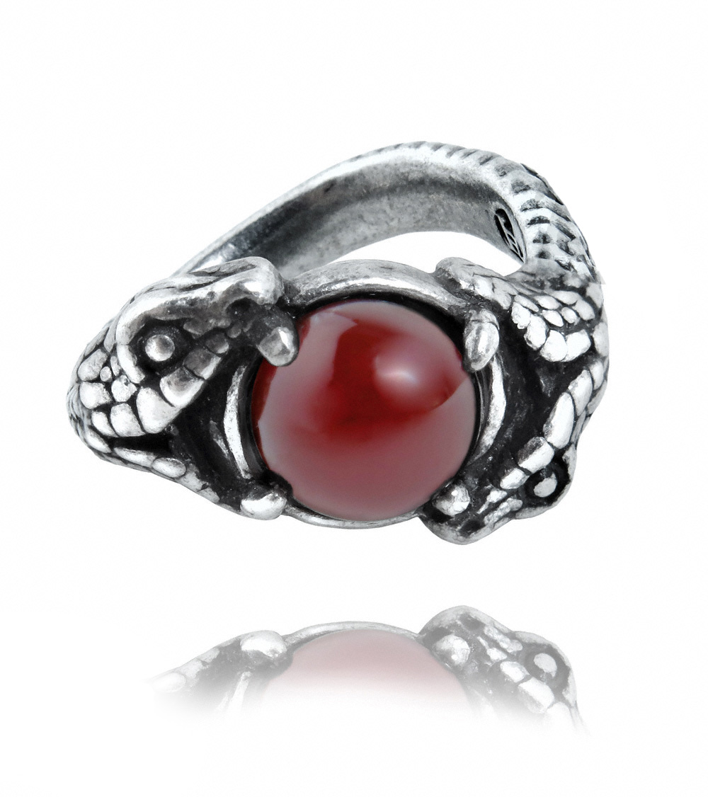 Кольцо Alchemy Gothic R193 Viperstone Ring - фото 1 - rockbunker.ru