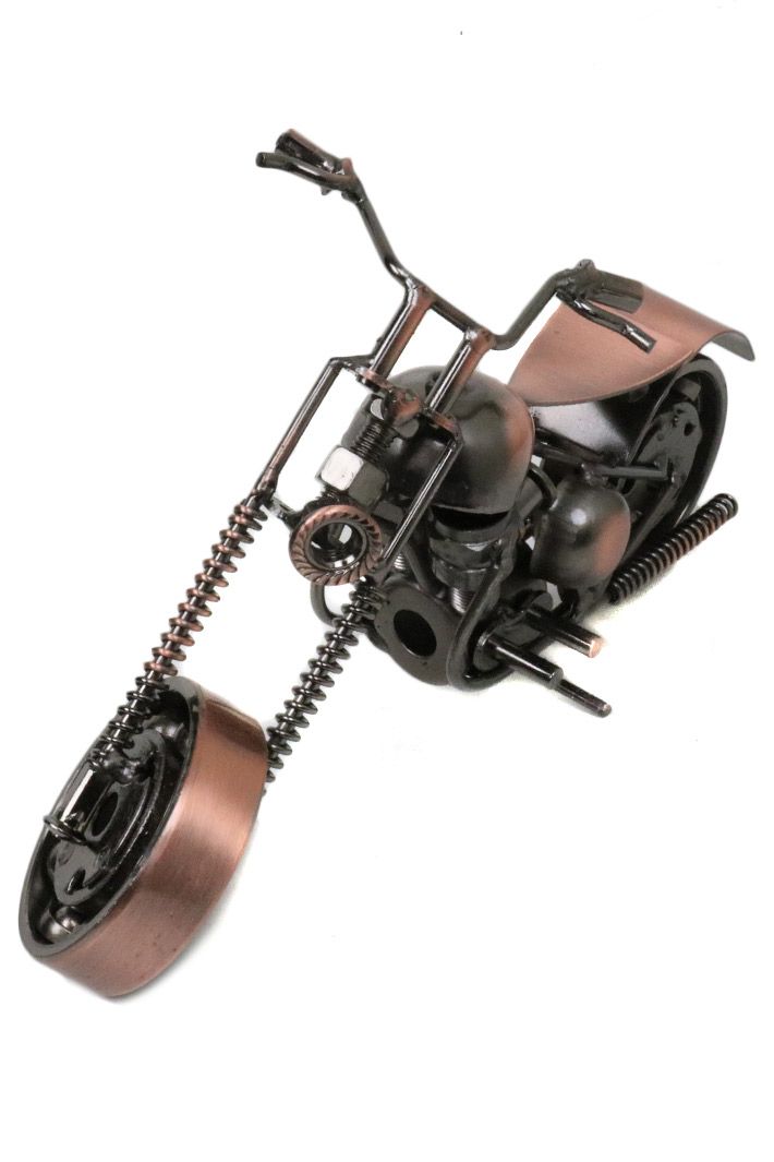 Сувенирная модель Мотоцикл ручной работы МРС057 - фото 2 - rockbunker.ru