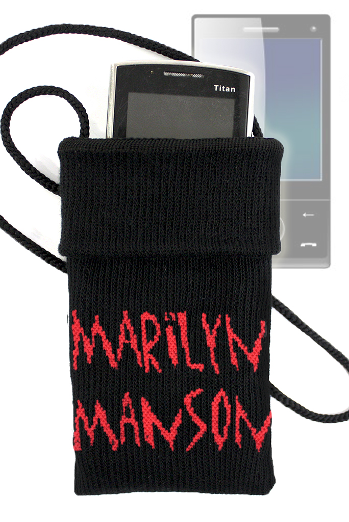 Чехол для телефона Marilyn Manson - фото 1 - rockbunker.ru