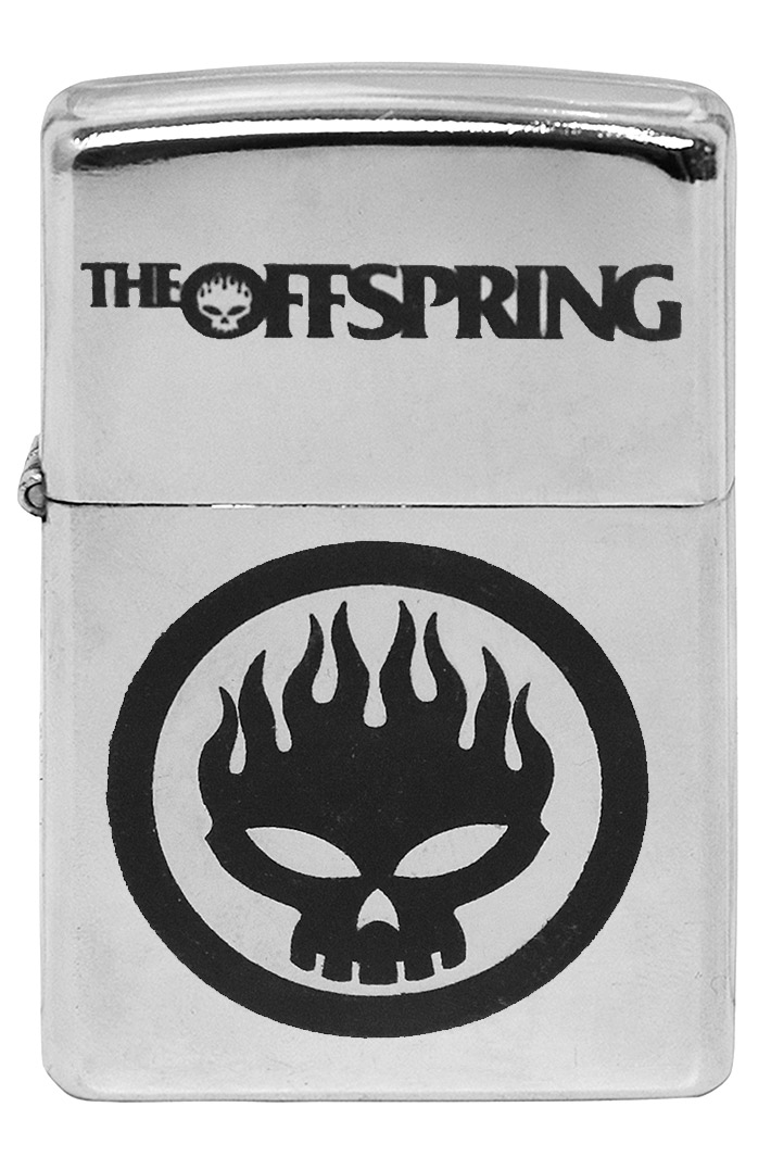 Зажигалка с гравировкой The Offspring - фото 1 - rockbunker.ru
