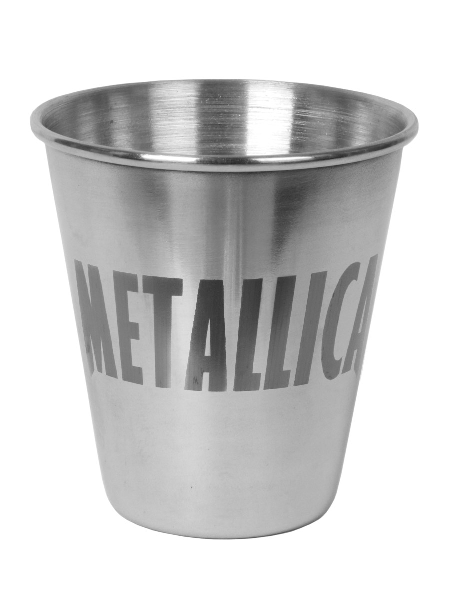 Набор стаканов походный RockMerch Metallica - фото 4 - rockbunker.ru