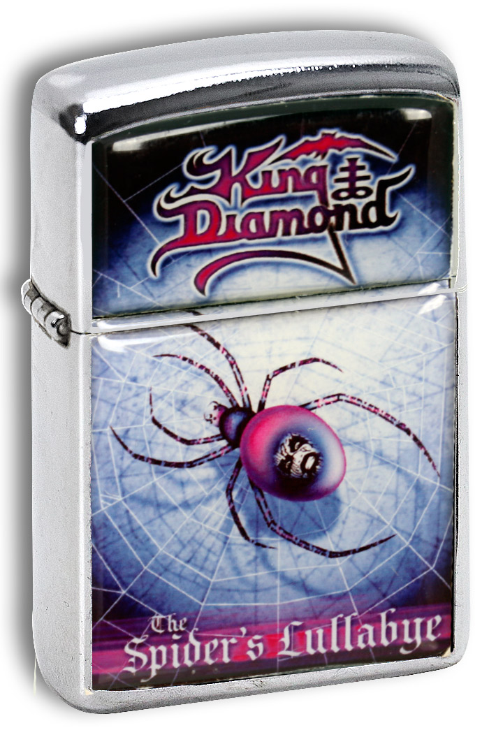 Зажигалка RockMerch King Diamond - фото 1 - rockbunker.ru