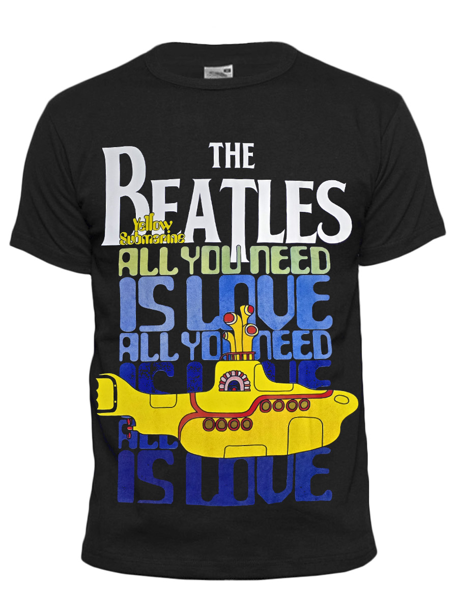 Футболка The Beatles - фото 1 - rockbunker.ru