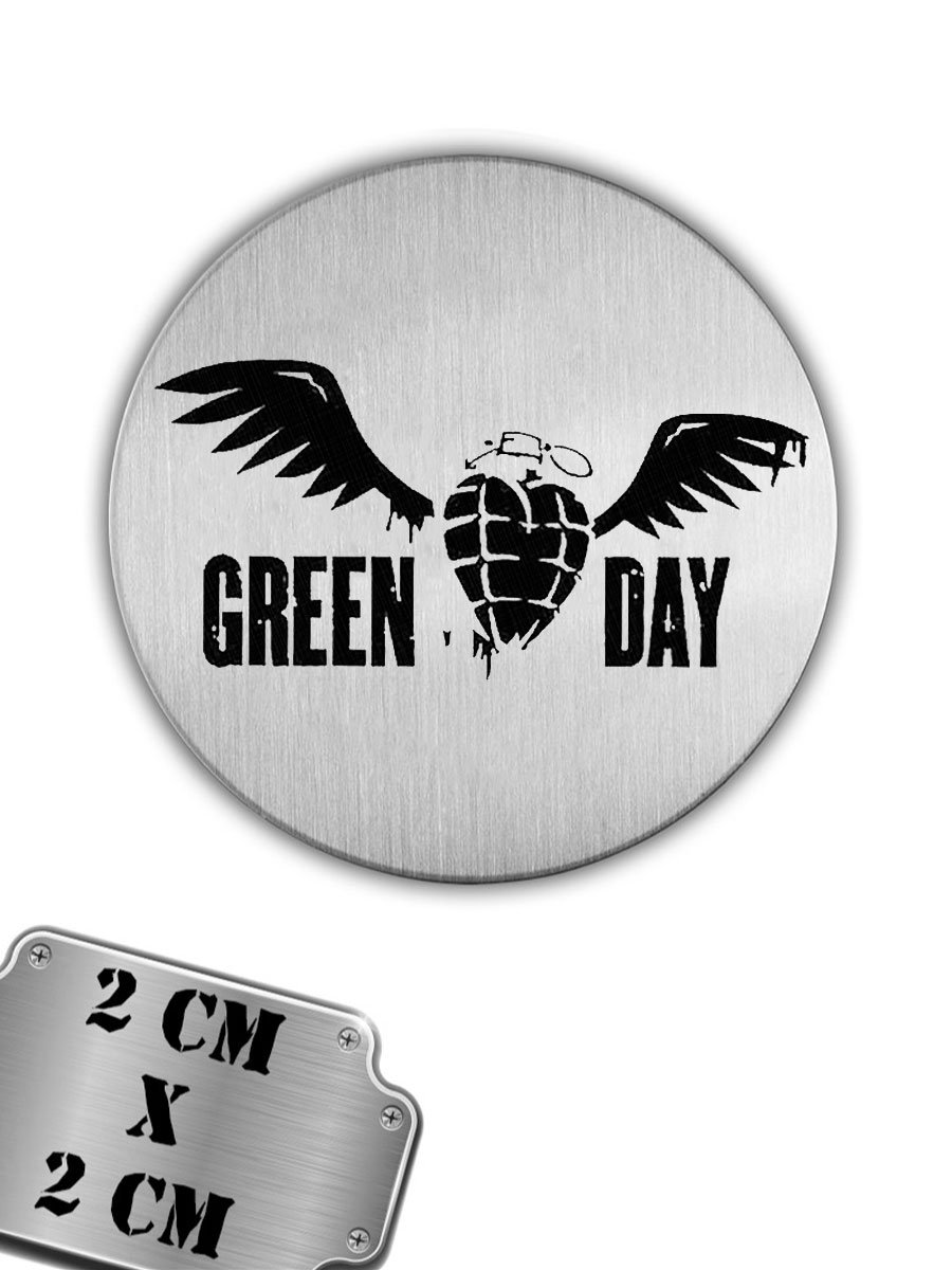 Значок-пин Green Day - фото 1 - rockbunker.ru