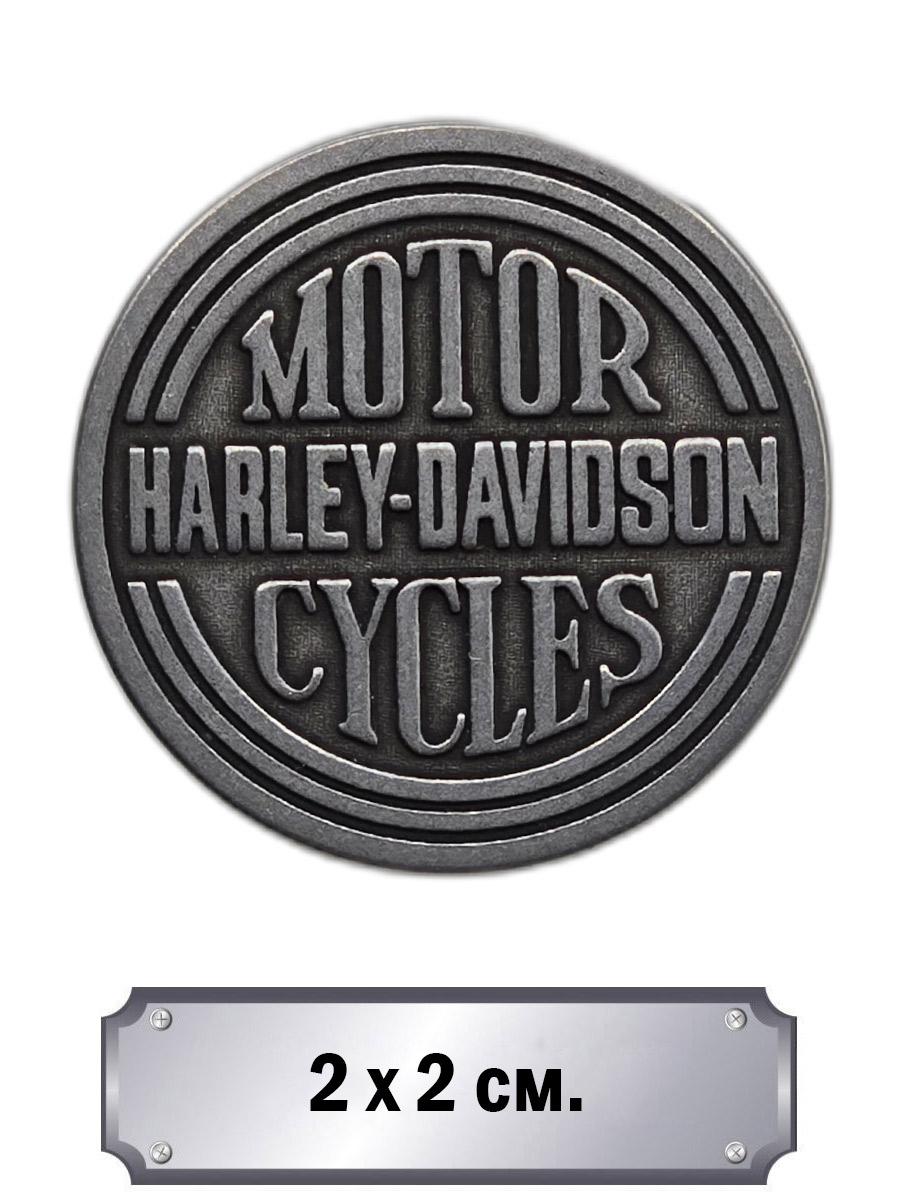 Значок Harley-Davidson - фото 1 - rockbunker.ru