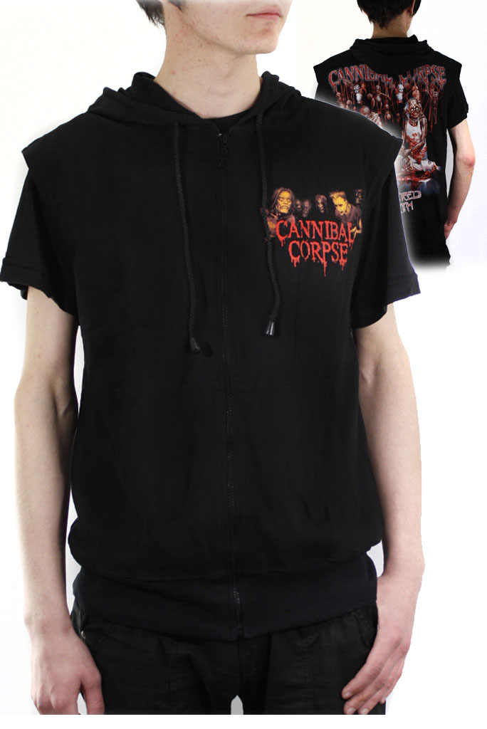 Толстовка Cannibal Corpse Butchered at Birth без рукавов - фото 1 - rockbunker.ru