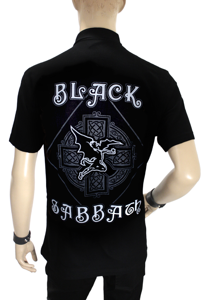Поло Black Sabbath - фото 2 - rockbunker.ru