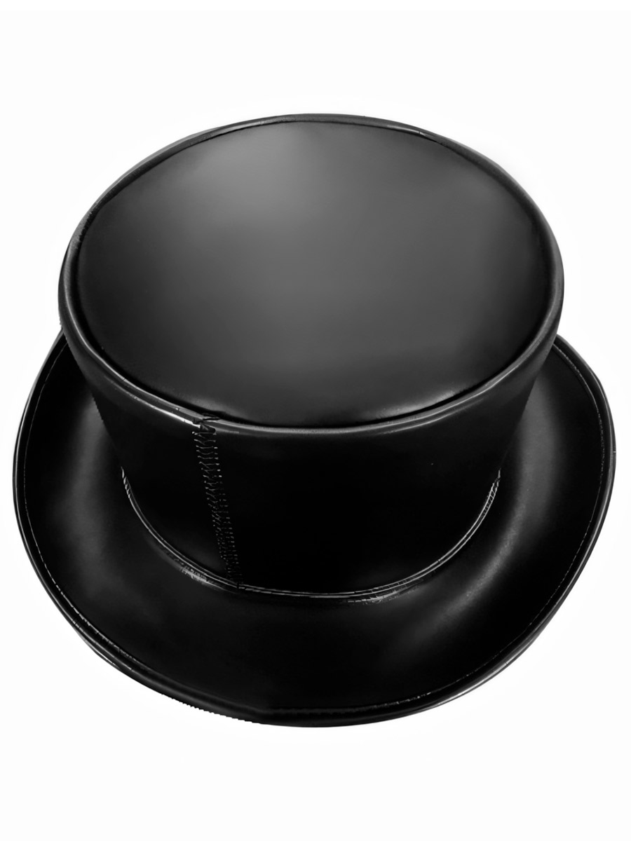 Стимпанк Шляпа Черная - фото 1 - rockbunker.ru
