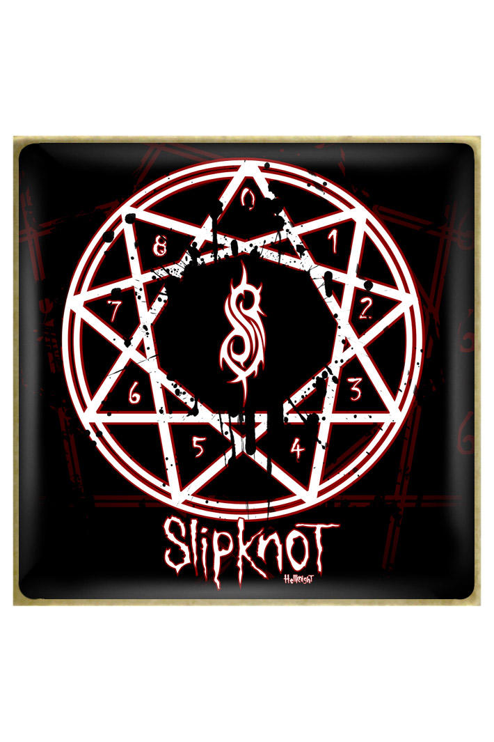 Значок RockMerch Slipknot - фото 1 - rockbunker.ru