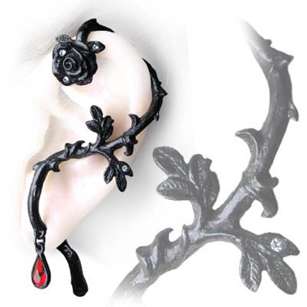 Серьга Alchemy Gothic E276 Rose of Passion - фото 1 - rockbunker.ru