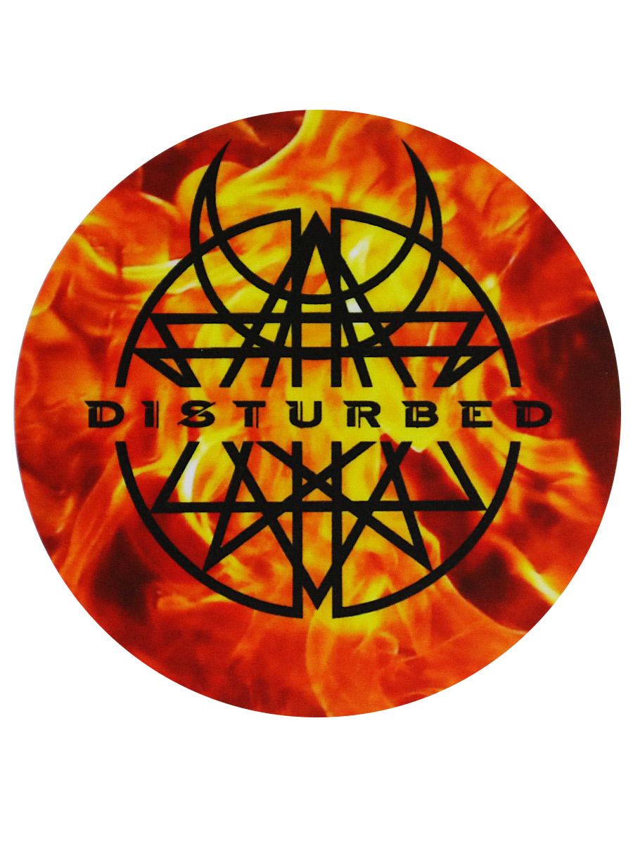 Костер-подставка Disturbed - фото 2 - rockbunker.ru