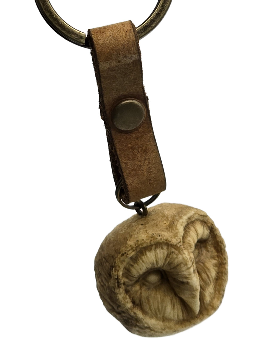 Брелок Голова Сипухи - фото 1 - rockbunker.ru