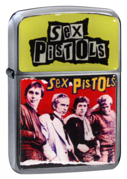 Зажигалка RockMerch Sex Pistols - фото 1 - rockbunker.ru