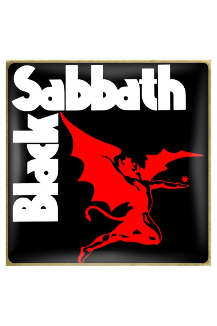 Значок RockMerch Black Sabbath - фото 1 - rockbunker.ru