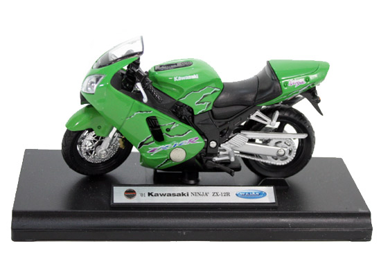 Модель мотоцикла Kawasaki Ninja ZX 12R - фото 1 - rockbunker.ru