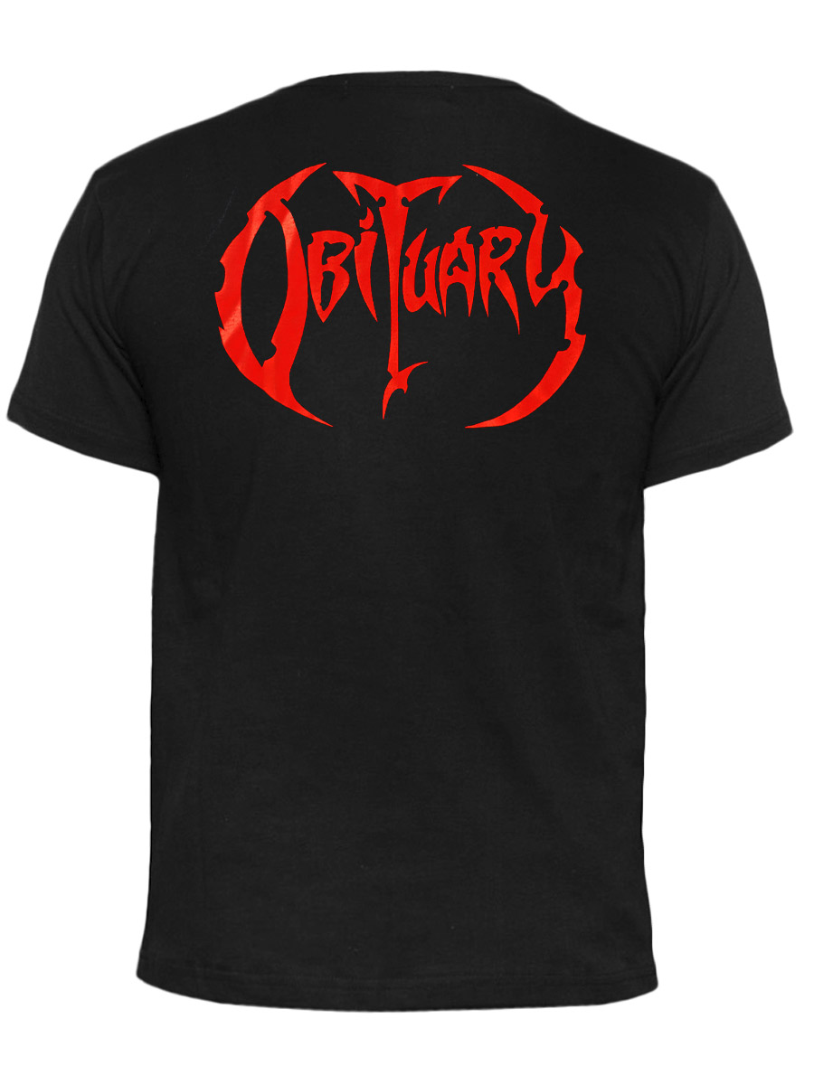 Футболка Hot Rock  Obituary - фото 2 - rockbunker.ru