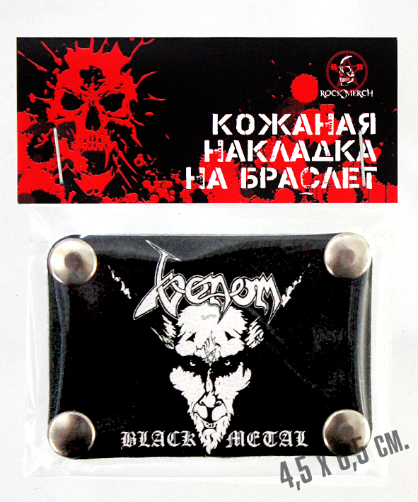 Накладка на браслет RockMerch Venom - фото 4 - rockbunker.ru