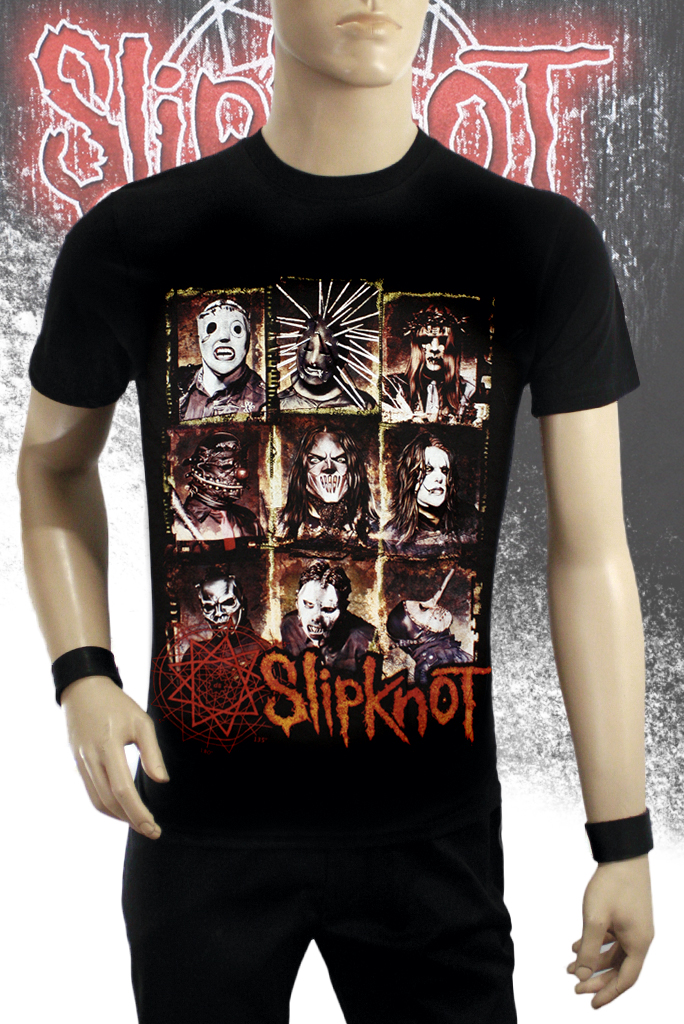 Футболка Hot Rock Slipknot - фото 1 - rockbunker.ru