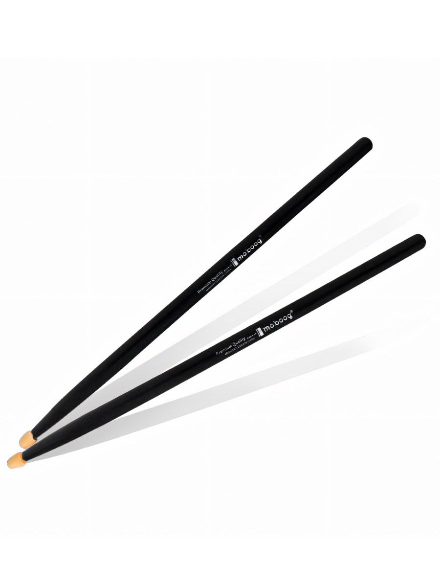 Барабанные палочки Moboog  Черные - фото 1 - rockbunker.ru