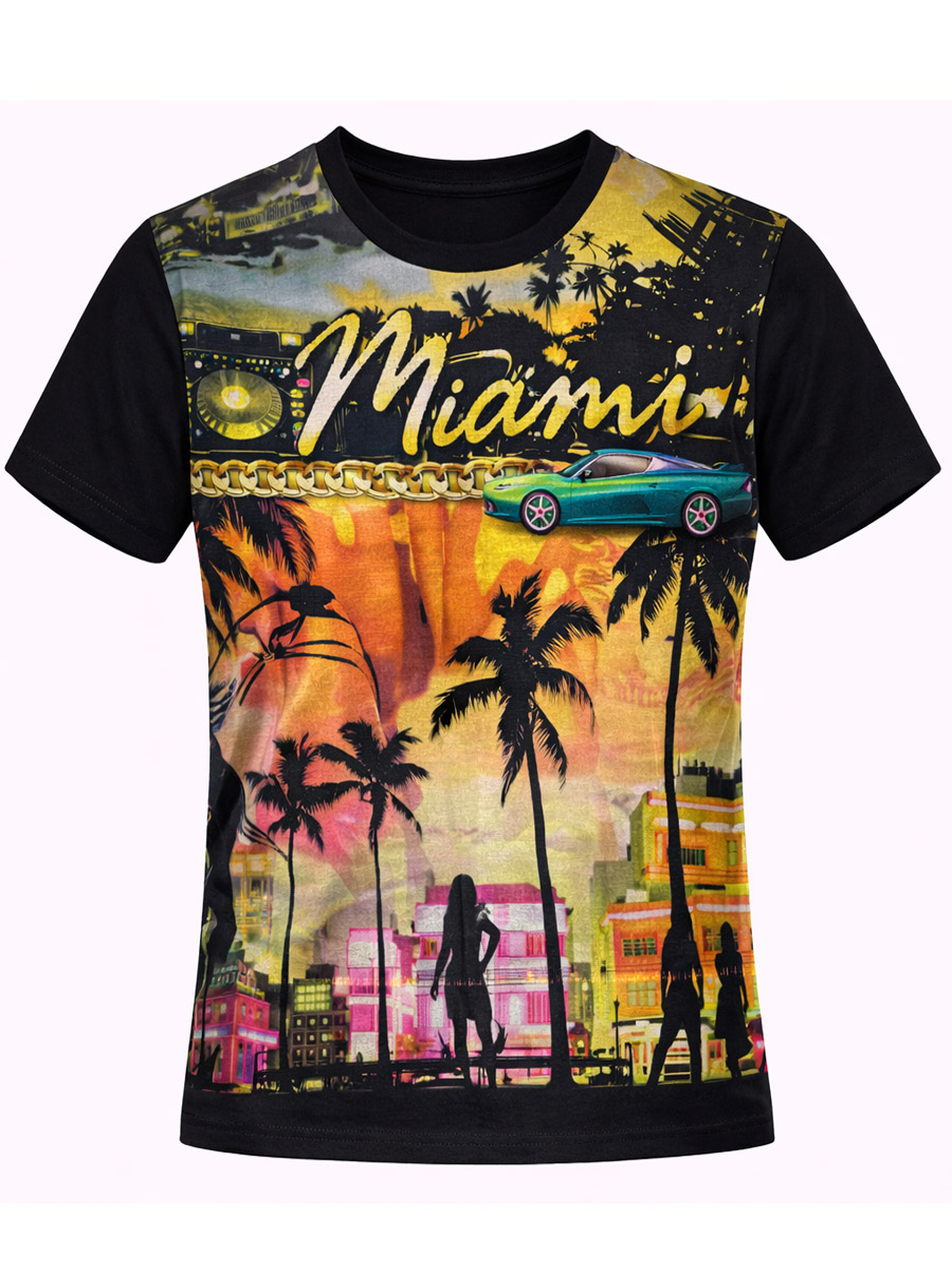 Футболка Xzavier Miami - фото 1 - rockbunker.ru