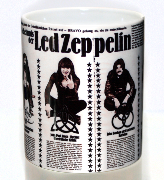 Кружка Led Zeppelin - фото 1 - rockbunker.ru