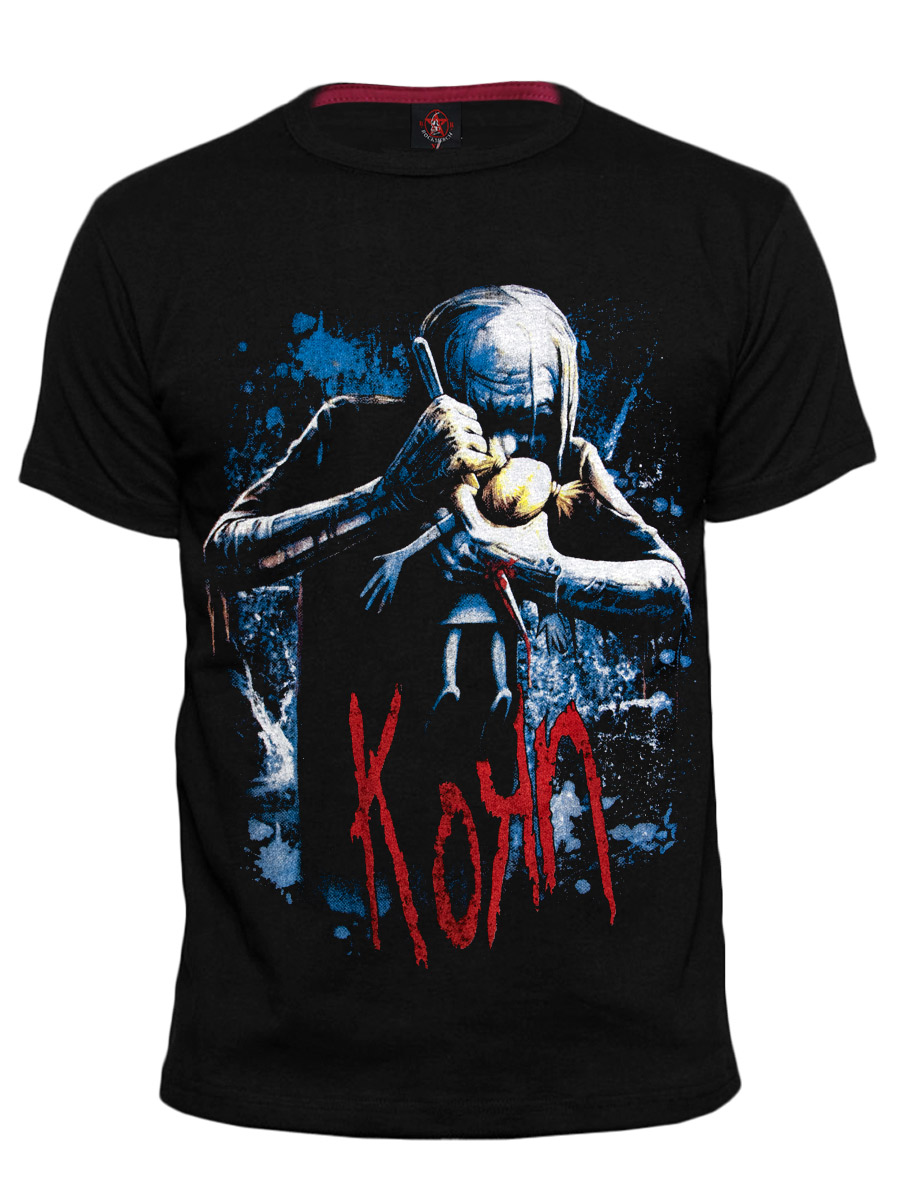 Футболка RockMerch Korn Voodoo Doll - фото 1 - rockbunker.ru