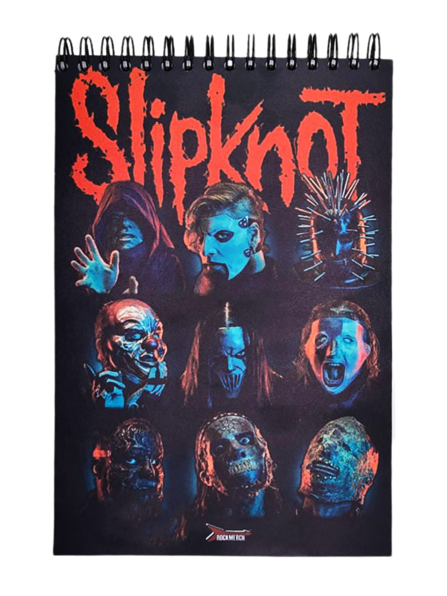 Блокнот RockMerch Slipknot - фото 2 - rockbunker.ru