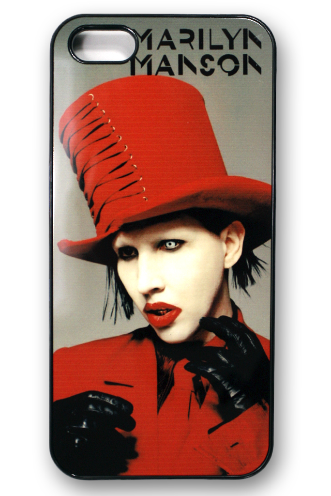 Чехол RockMerch для Apple iPhone Marilyn Manson - фото 1 - rockbunker.ru