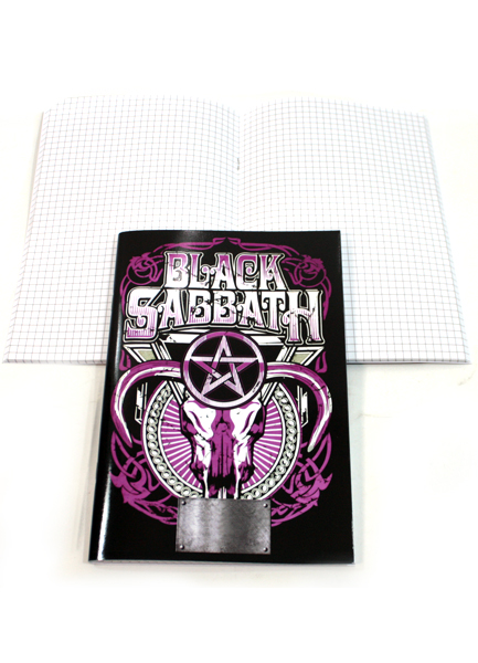 Тетрадь RockMerch Black Sabbath - фото 2 - rockbunker.ru