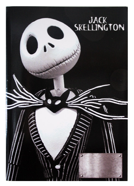 Тетрадь RockMerch Jack Skellington - фото 1 - rockbunker.ru