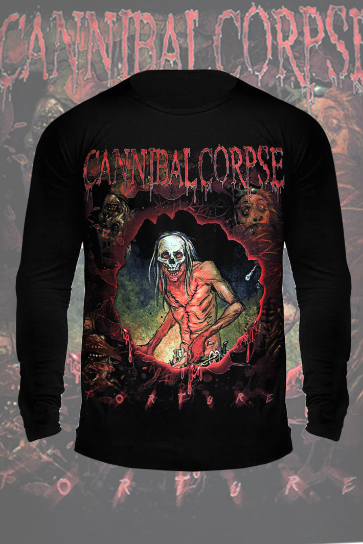 Лонгслив Cannibal Corpse Torture - фото 1 - rockbunker.ru