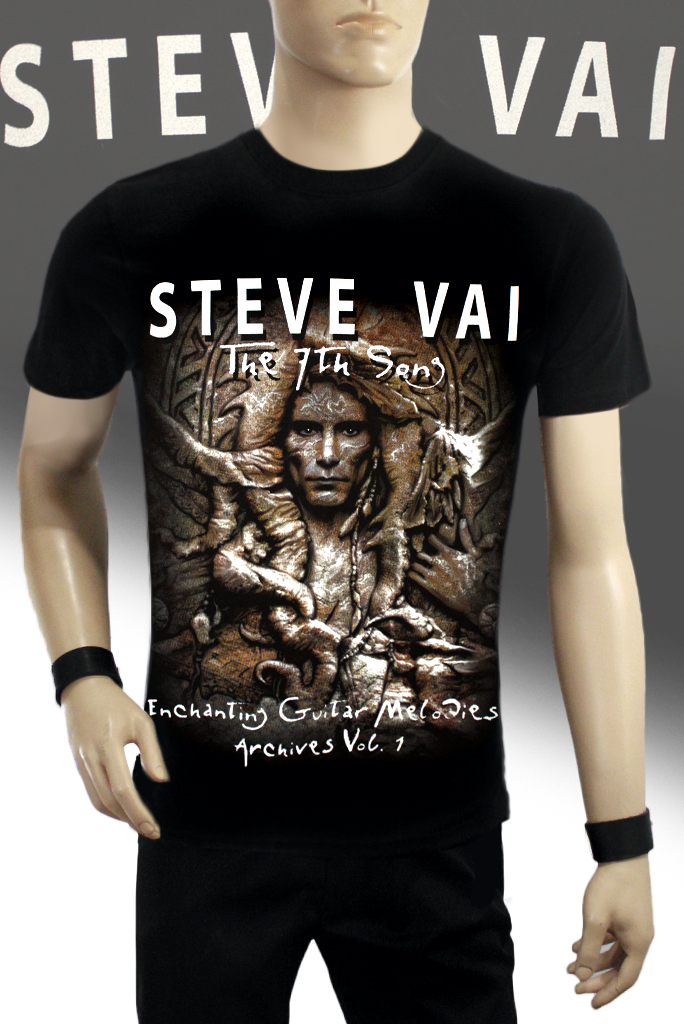 Футболка Hot Rock Steve Vai - фото 1 - rockbunker.ru