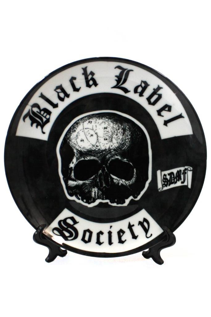 Тарелка Black Label Society - фото 1 - rockbunker.ru
