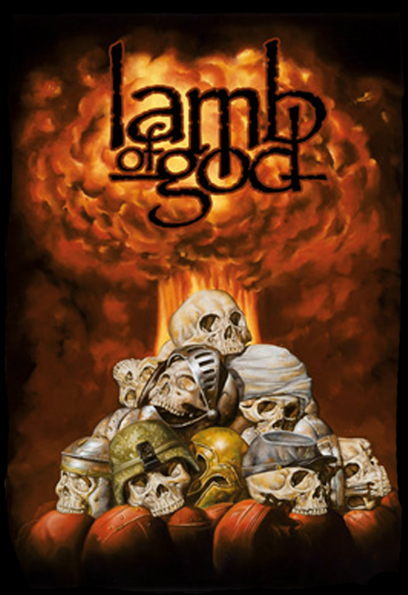Магнит RockMerch Lamb of God - фото 1 - rockbunker.ru
