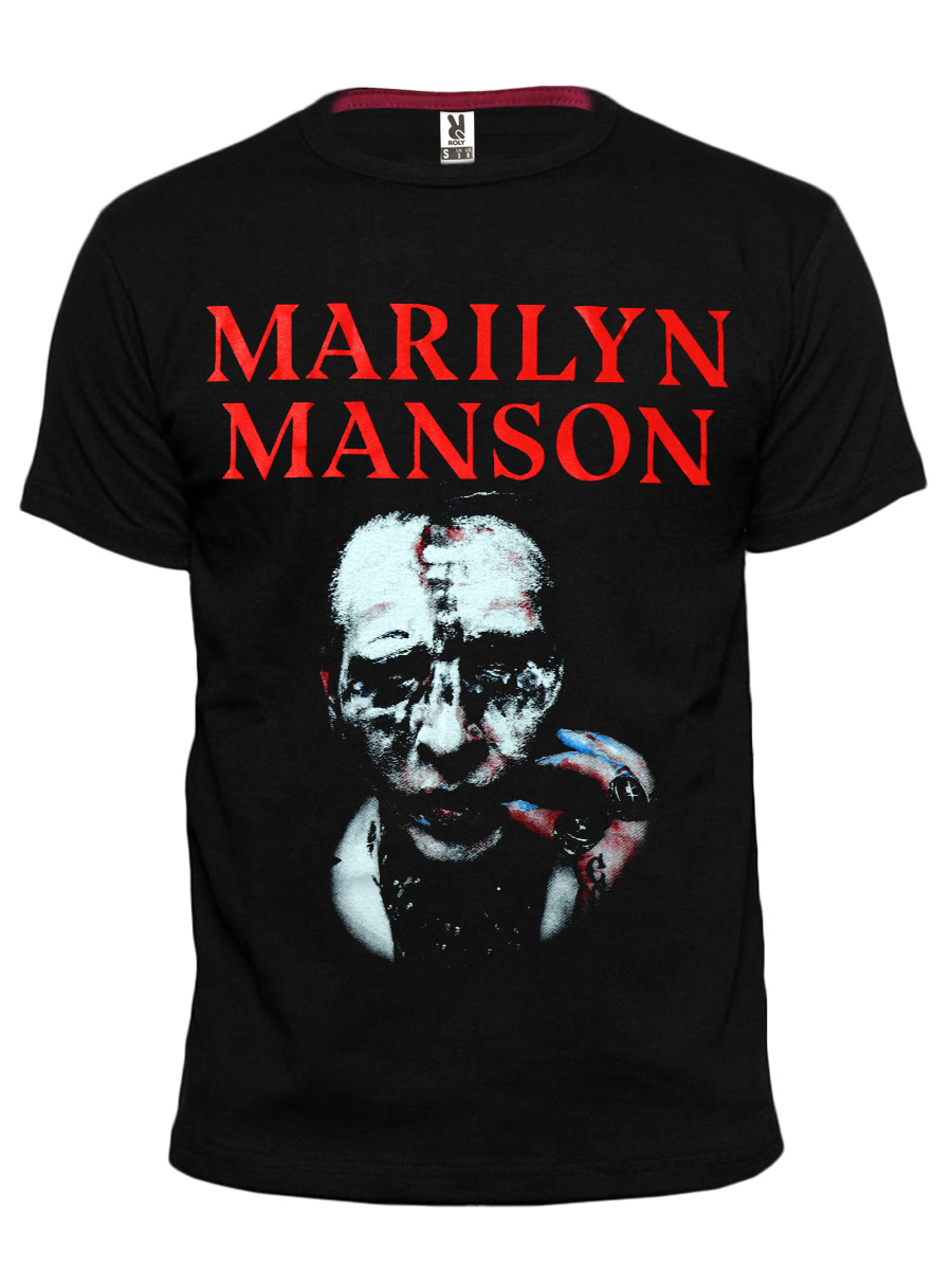 Футболка RockMerch Marilyn Manson - фото 1 - rockbunker.ru