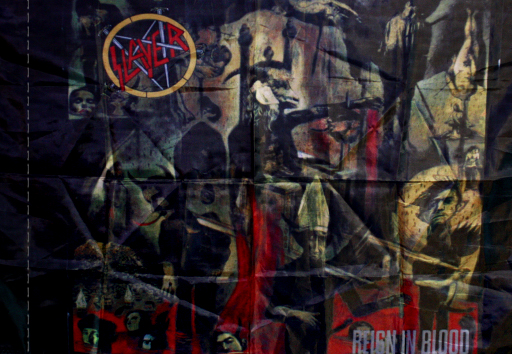 Флаг Slayer Regin in Blood - фото 1 - rockbunker.ru