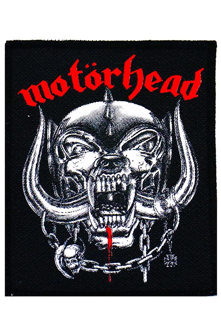 Нашивка Motorhead - фото 1 - rockbunker.ru