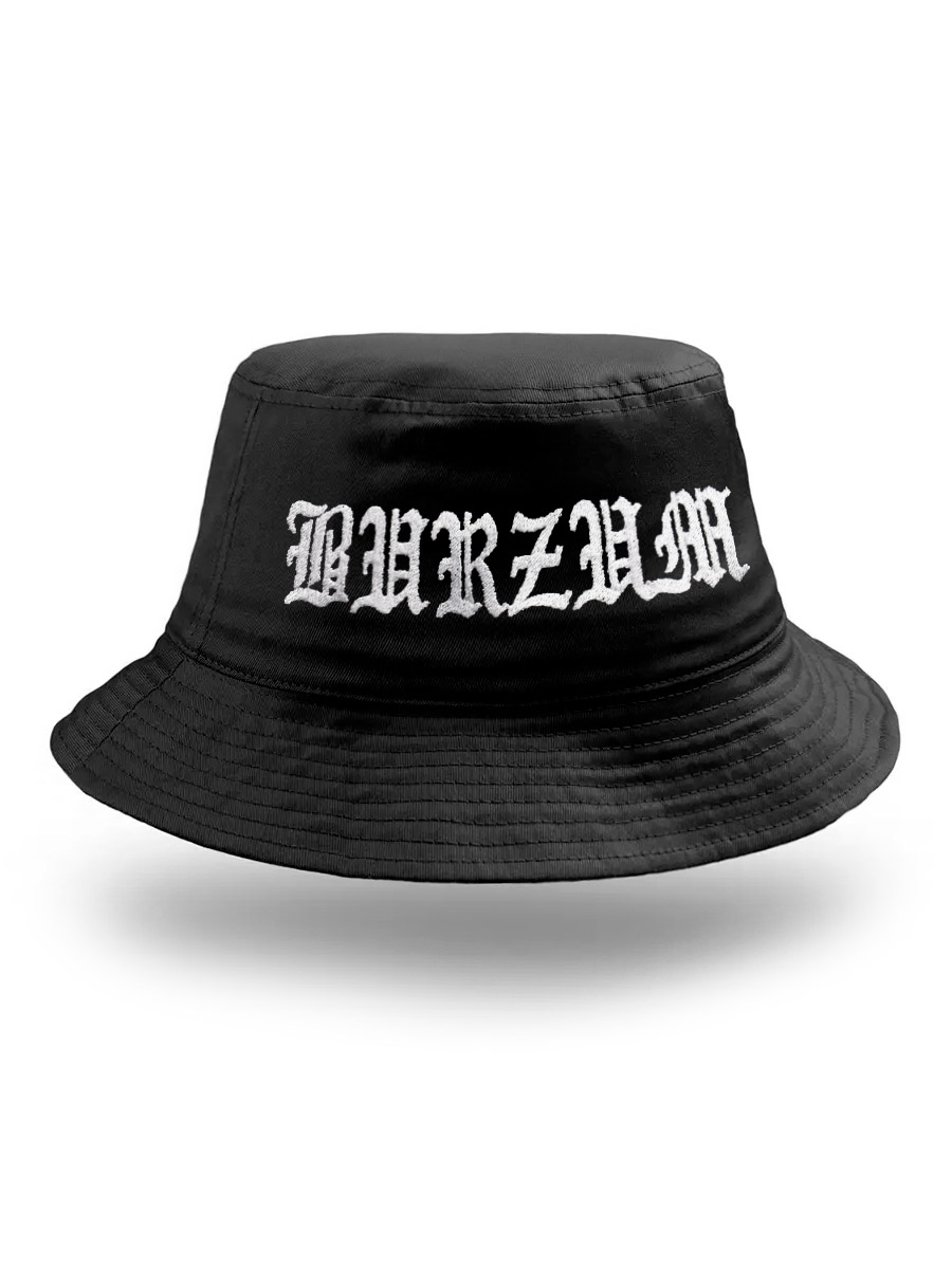 Панама Burzum черная - фото 1 - rockbunker.ru