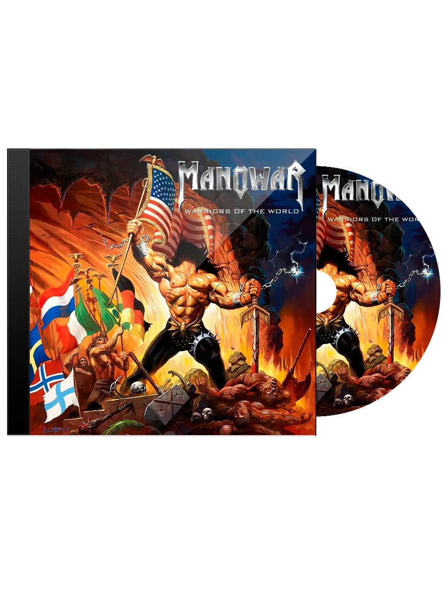 CD Диск Manowar Warriors Of The World - фото 1 - rockbunker.ru