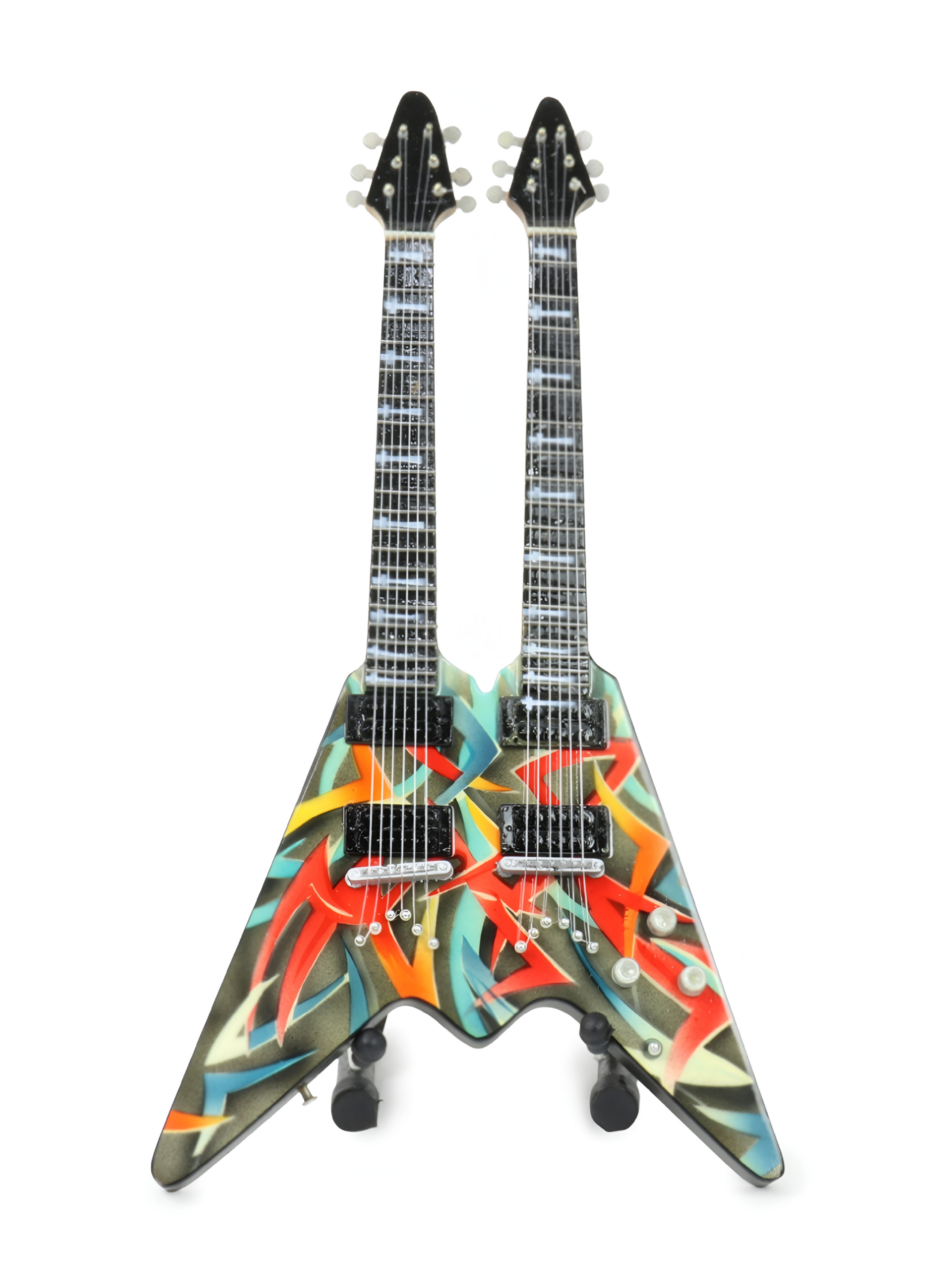 Сувенирная копия гитары Flying V - фото 2 - rockbunker.ru