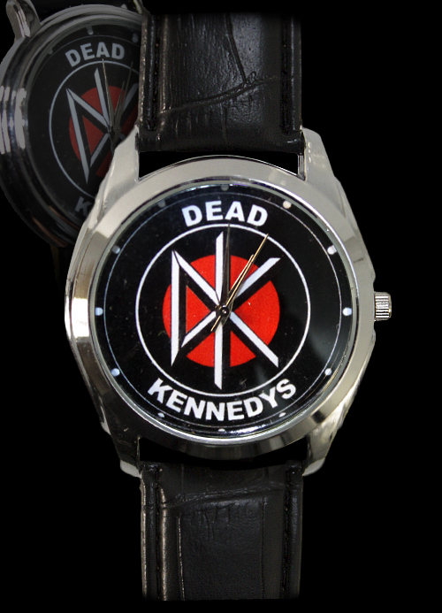 Часы RockMerch Dead Kennedys наручные - фото 1 - rockbunker.ru