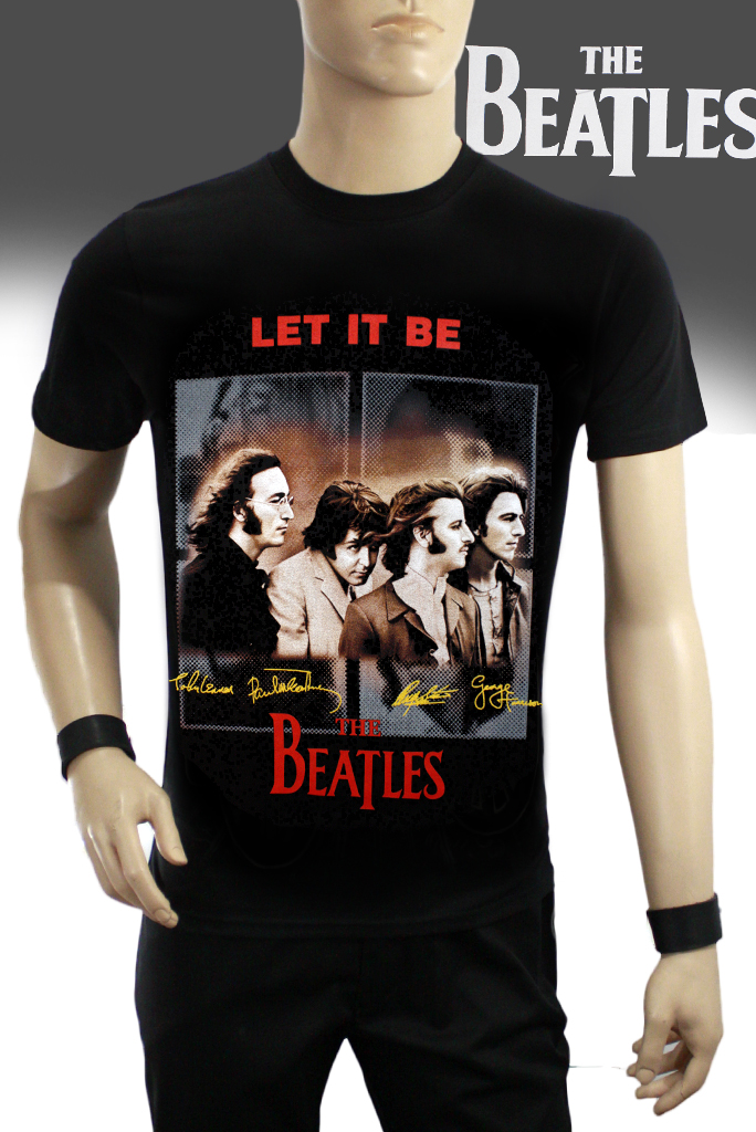 Футболка Hot Rock The Beatles Let It Be - фото 1 - rockbunker.ru